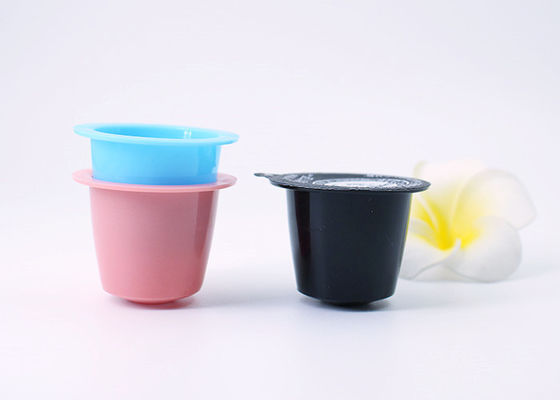 Colored Empty Plastic Reusable 7ml Coffee Capsules Pod