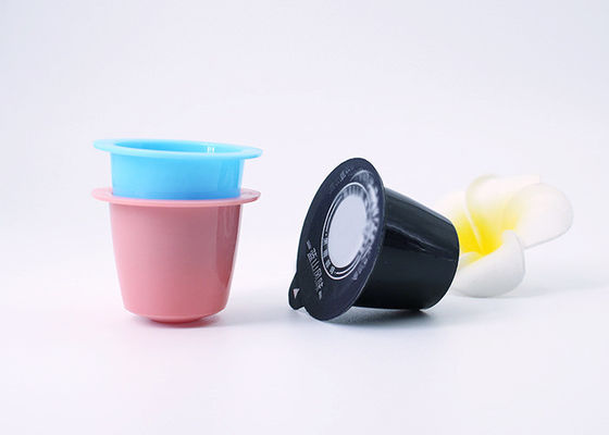 Colored Empty Plastic Reusable 7ml Coffee Capsules Pod