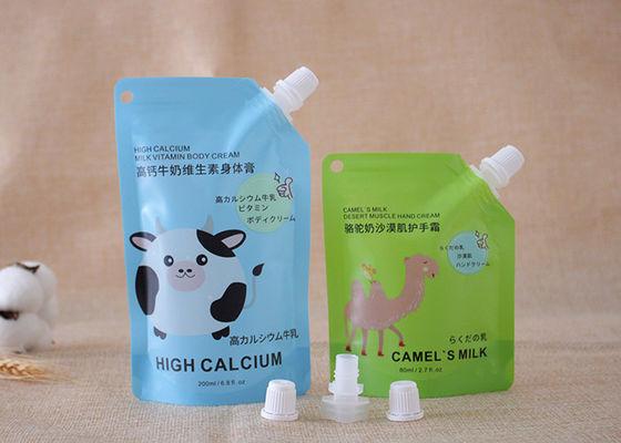 100ml Liquid Stand Up Spout Pouch Packing Soybean Milk