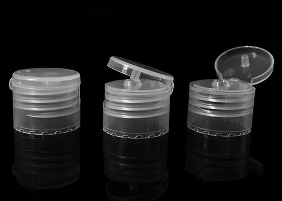 Non Spill 18mm Plastic Flip Top Cap Makeup Bottle Packaging